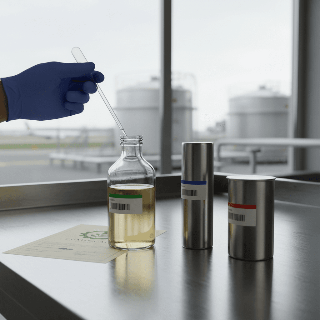 Certified sustainable aviation fuel ready for blending