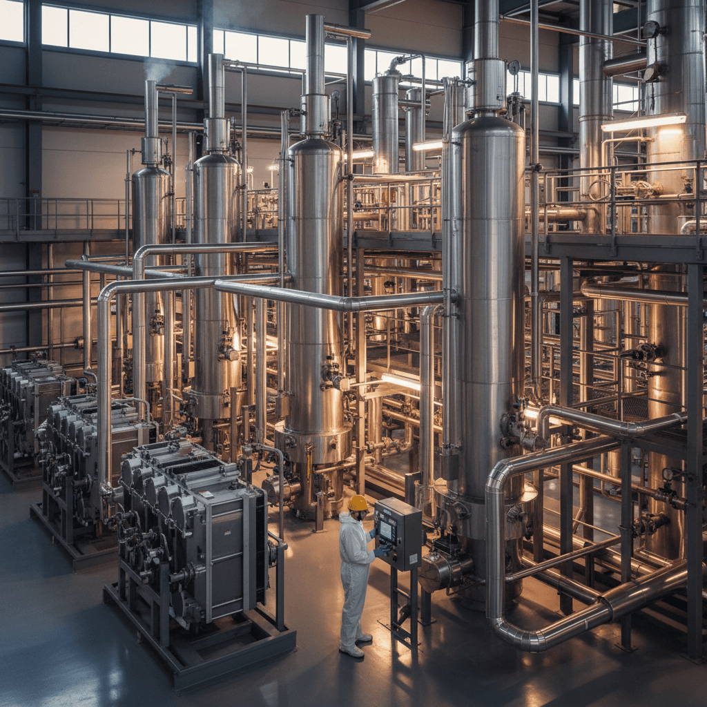 Isomerization and separation facility