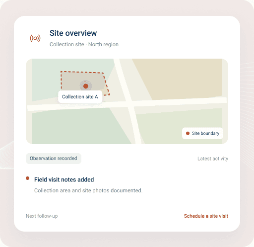 Verifeed site monitoring overview